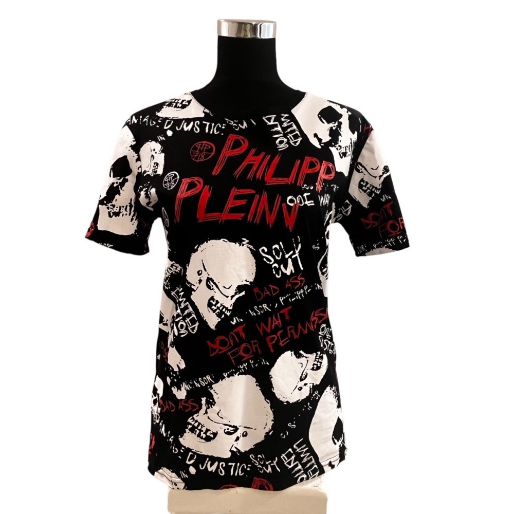 Philipp Plein Graffiti Tee Shirt Homme